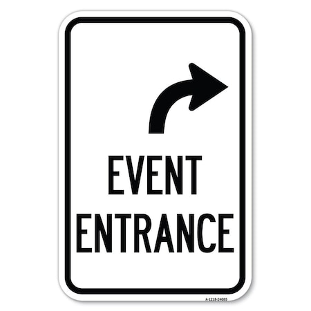 Signmission Safety Sign, 12 in Height, Aluminum, 24085 A-1218-24085